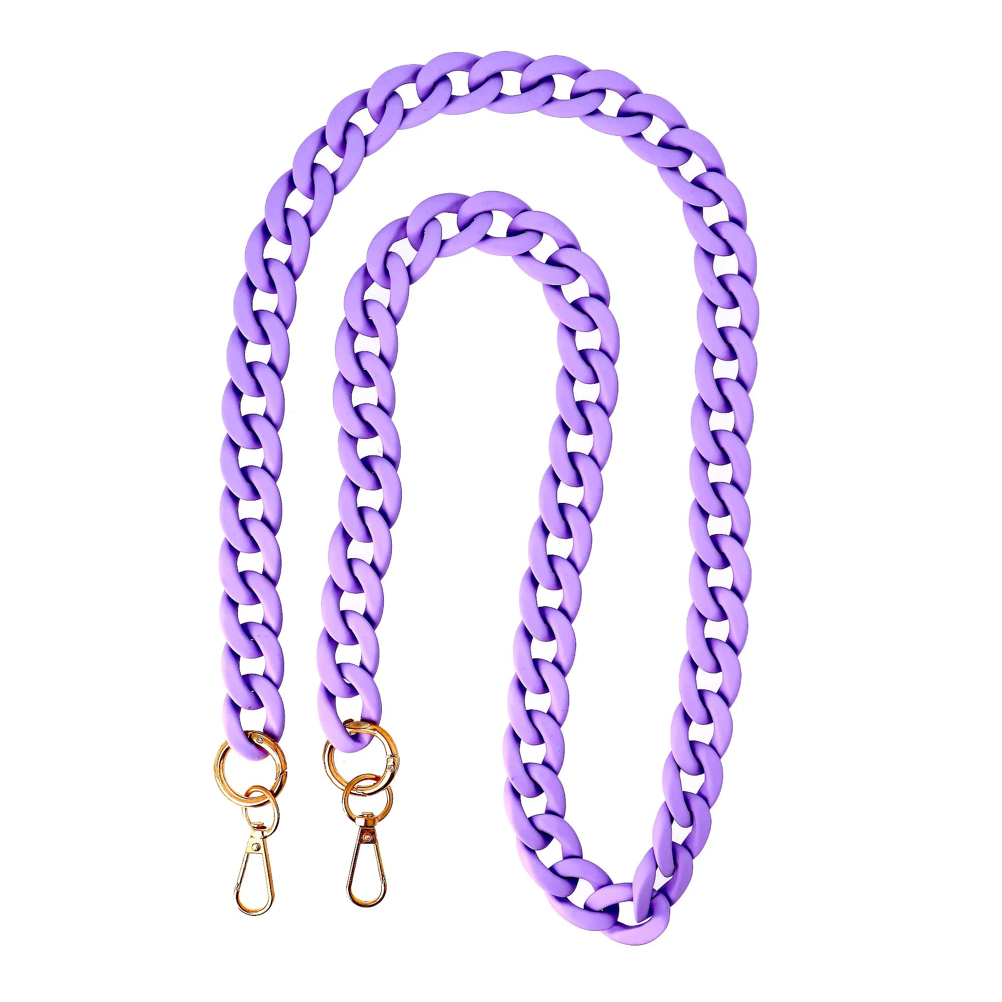 Chaîne téléphone mate violette Grizlink