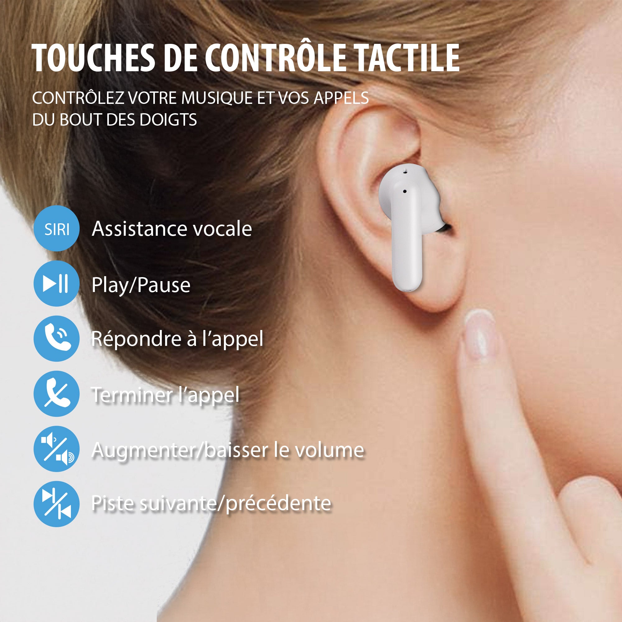 Écouteurs sans fil Grizlink