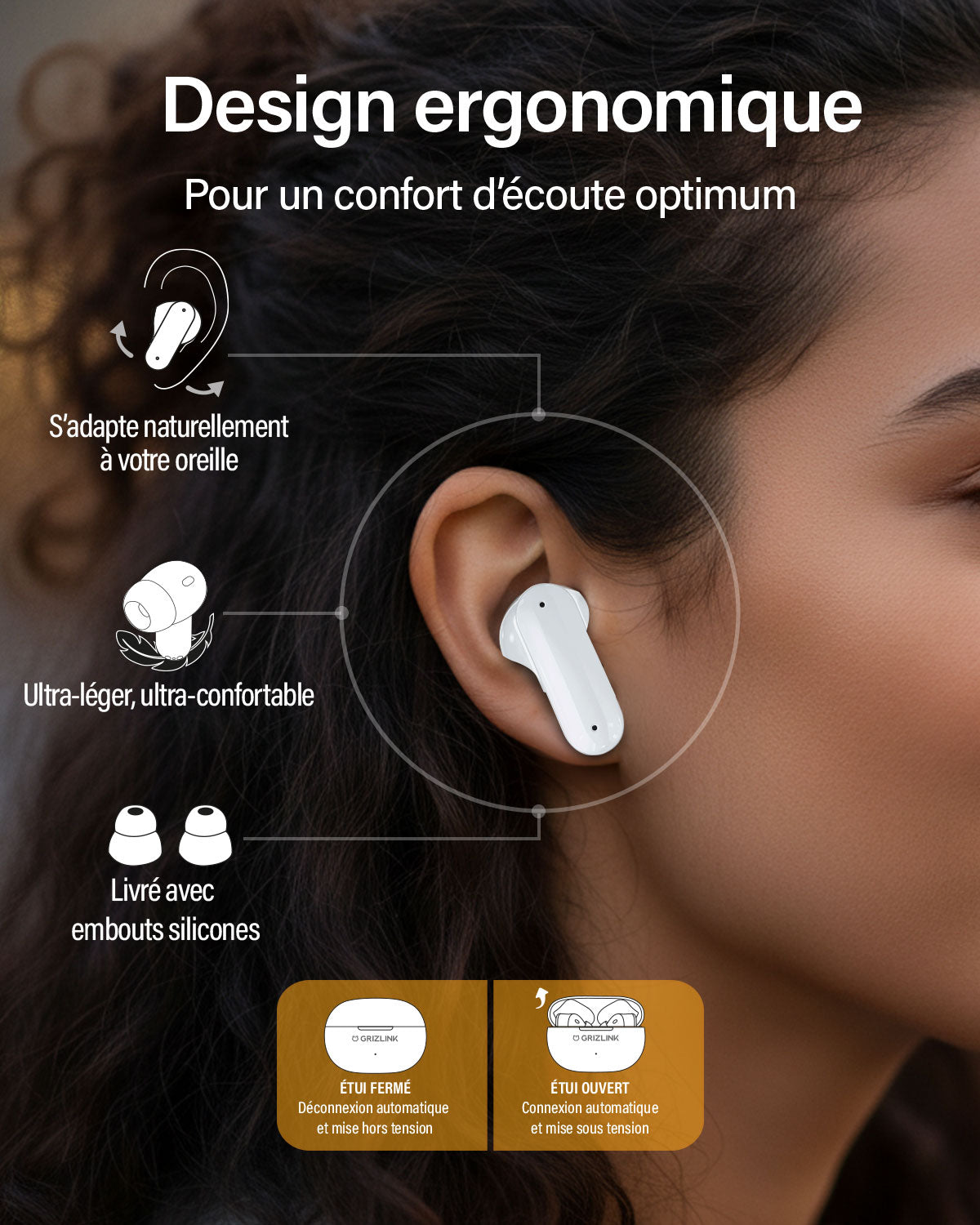 Écouteurs Bluetooth Pro
