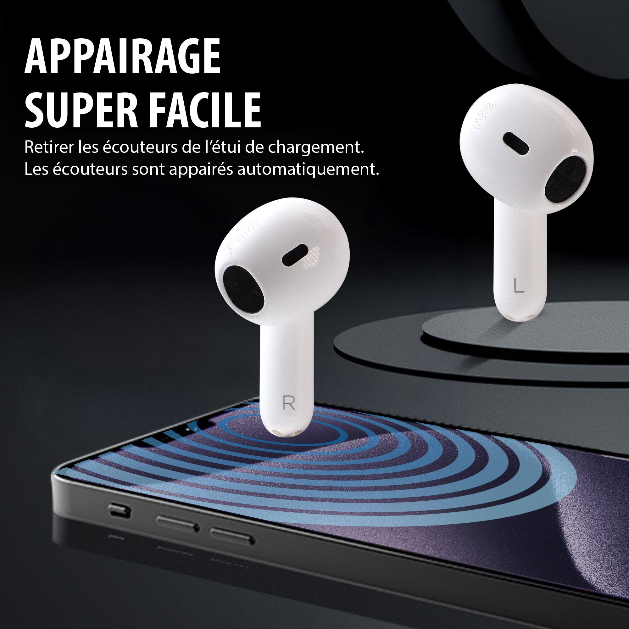 Écouteurs sans fil Grizlink