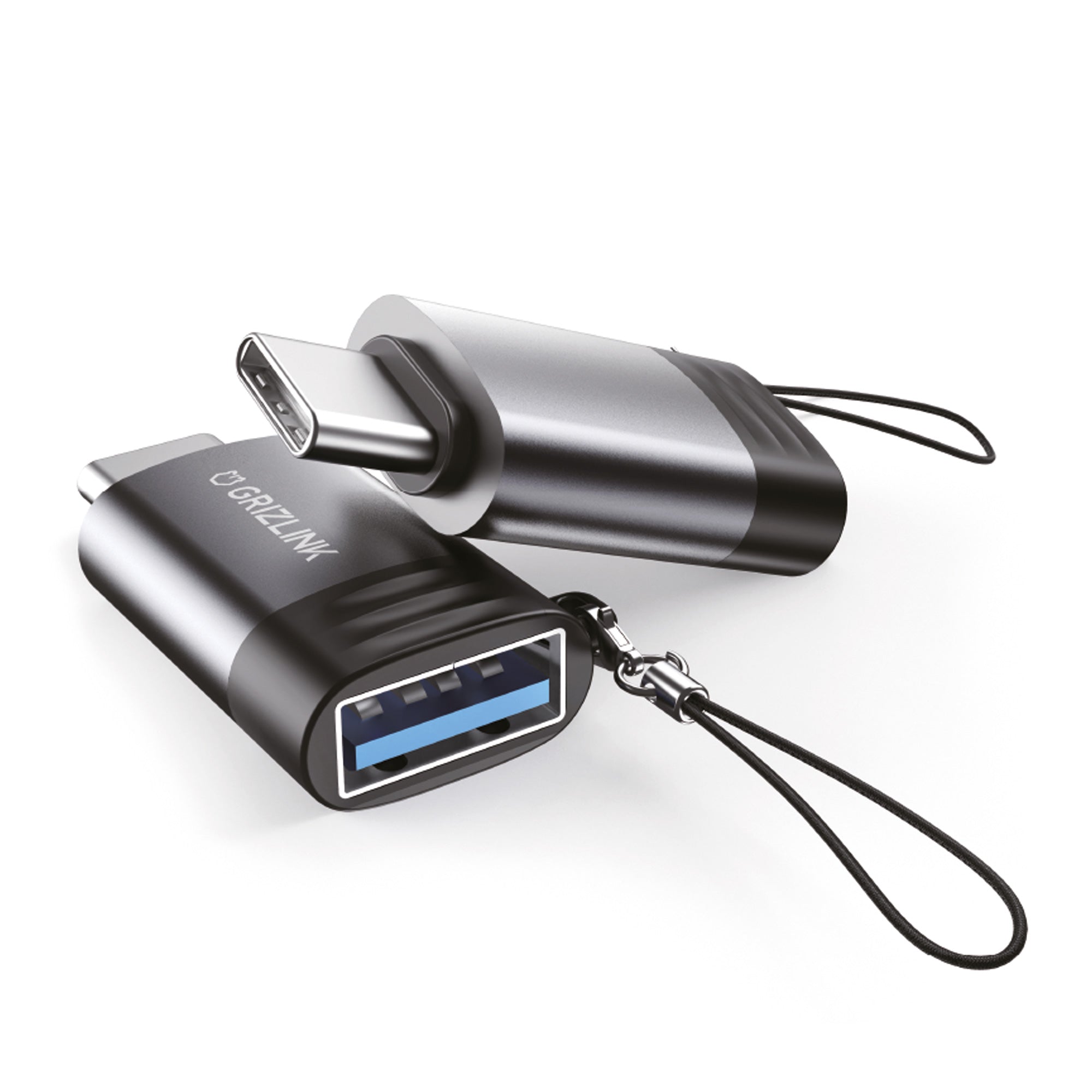 Mini Adaptateur OTG USB-A vers USB-C Grizlink