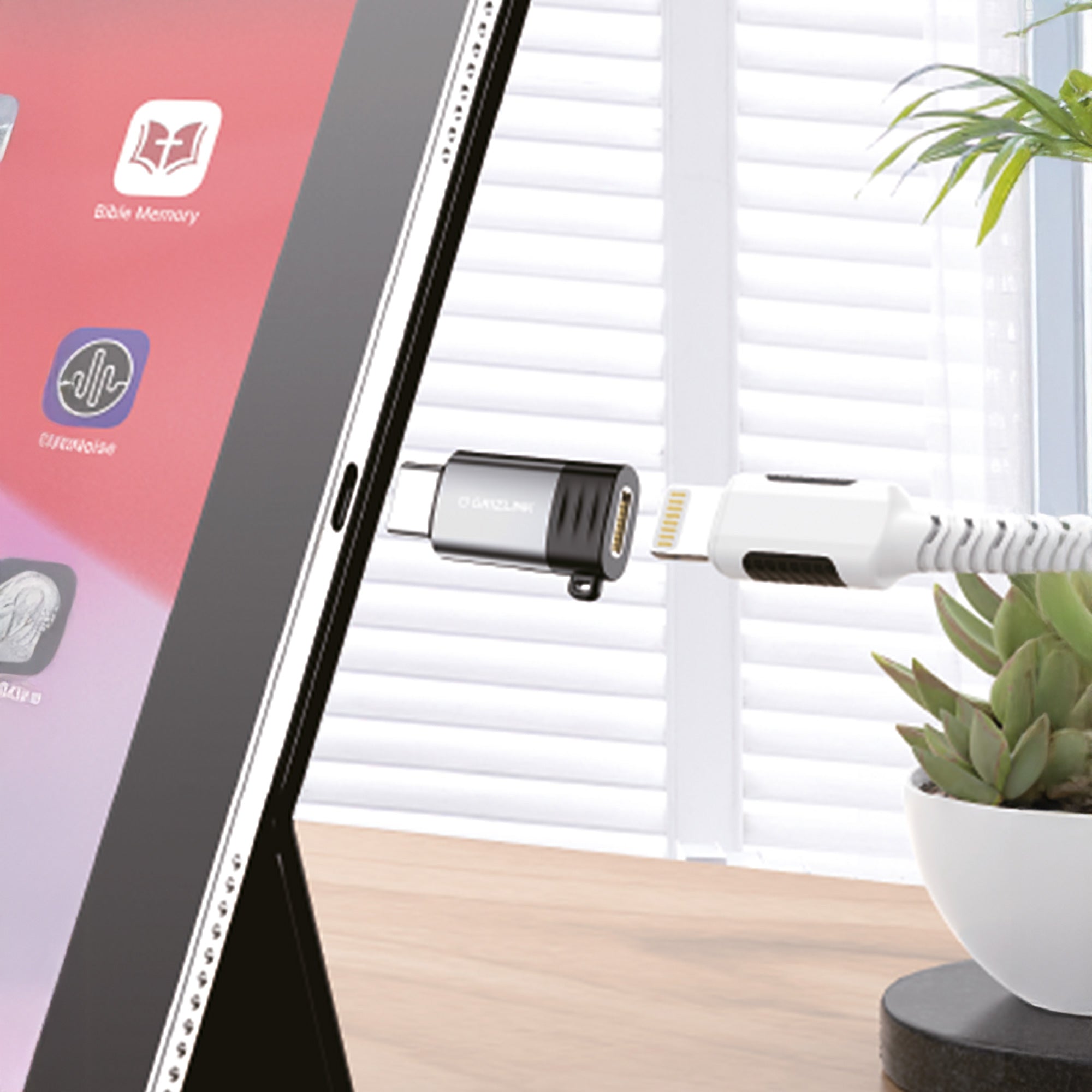 Mini Adaptateur OTG Lightning vers USB-C Grizlink