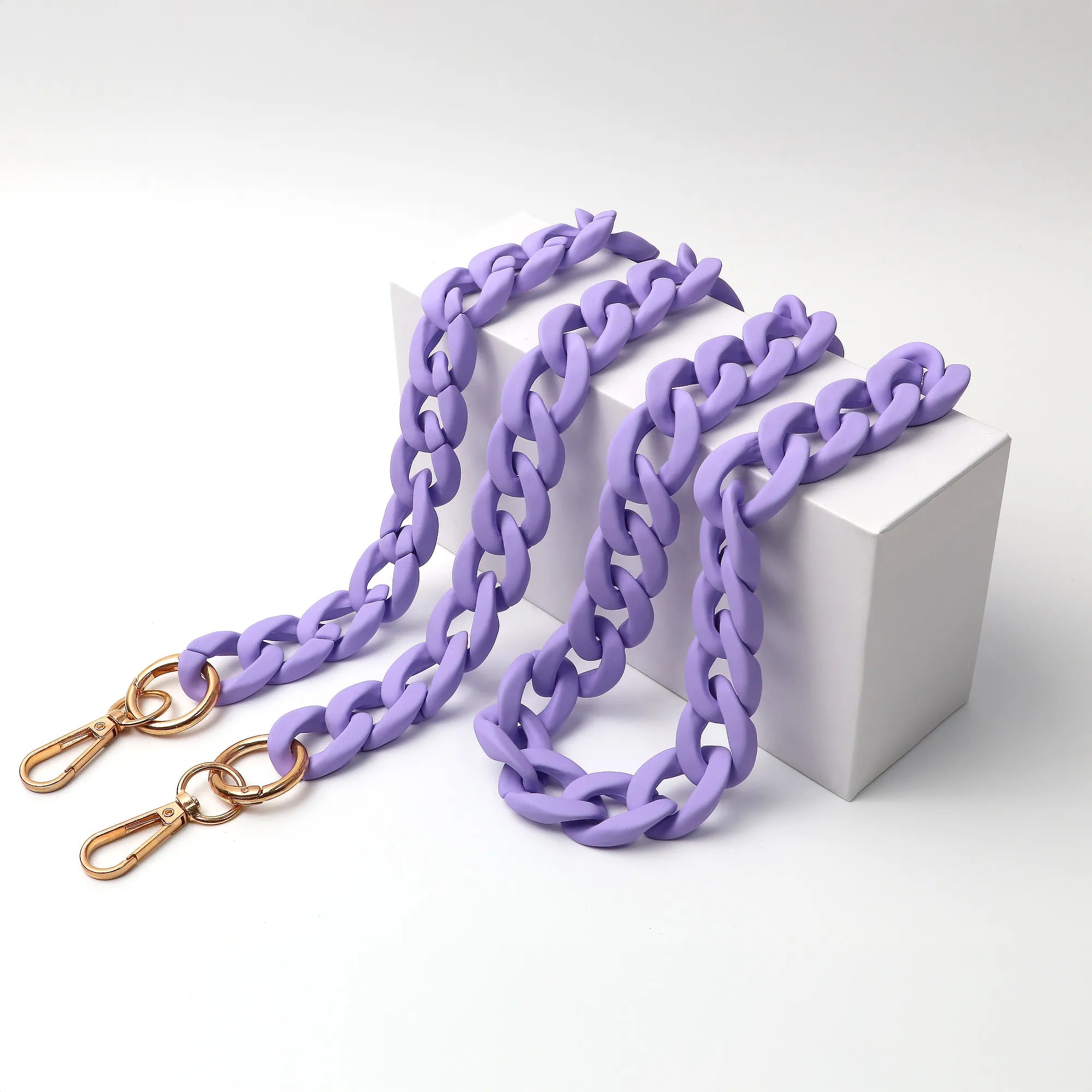 Chaîne téléphone mate violette Grizlink