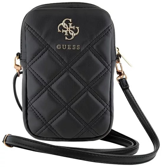 sacoche guess 4g capitonné noir devant