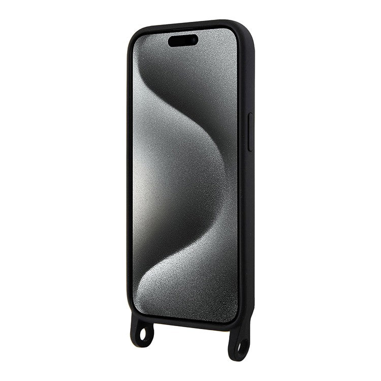 Coque iPhone 15 Karl Lagerfeld Choupette ceinture