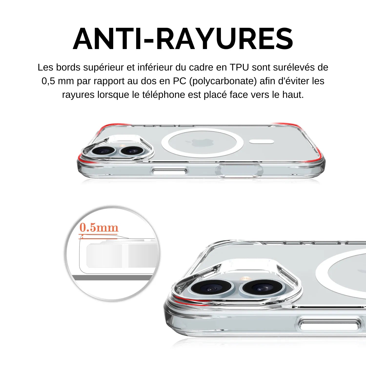 Coque iPhone 16 Grizlink Space Magsafe