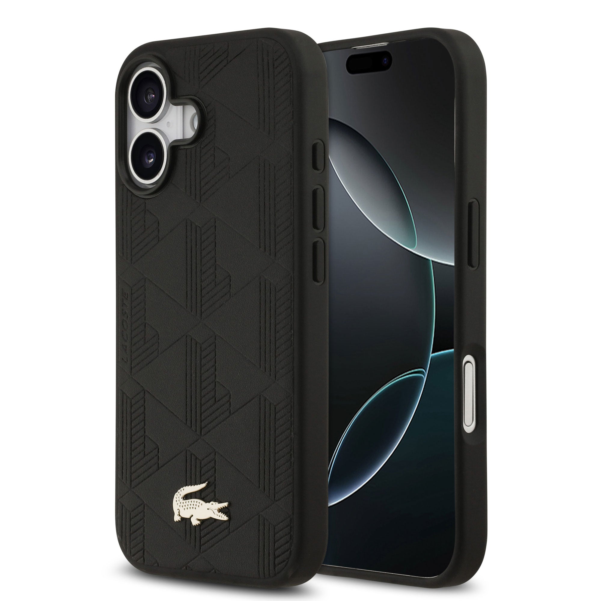 Coque iPhone 17 Lacoste motif