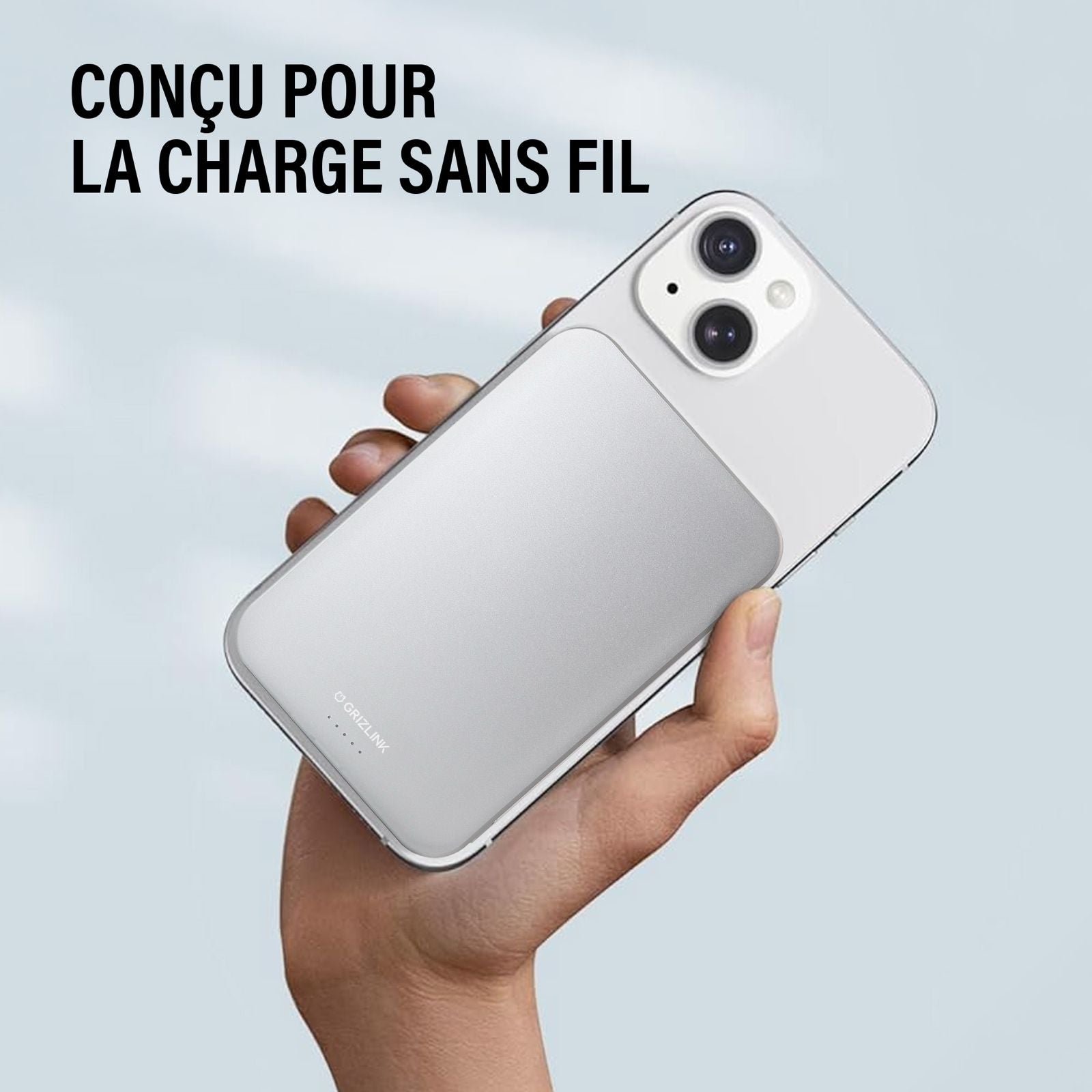 Batterie externe MagSafe 10000mAh Grizlink