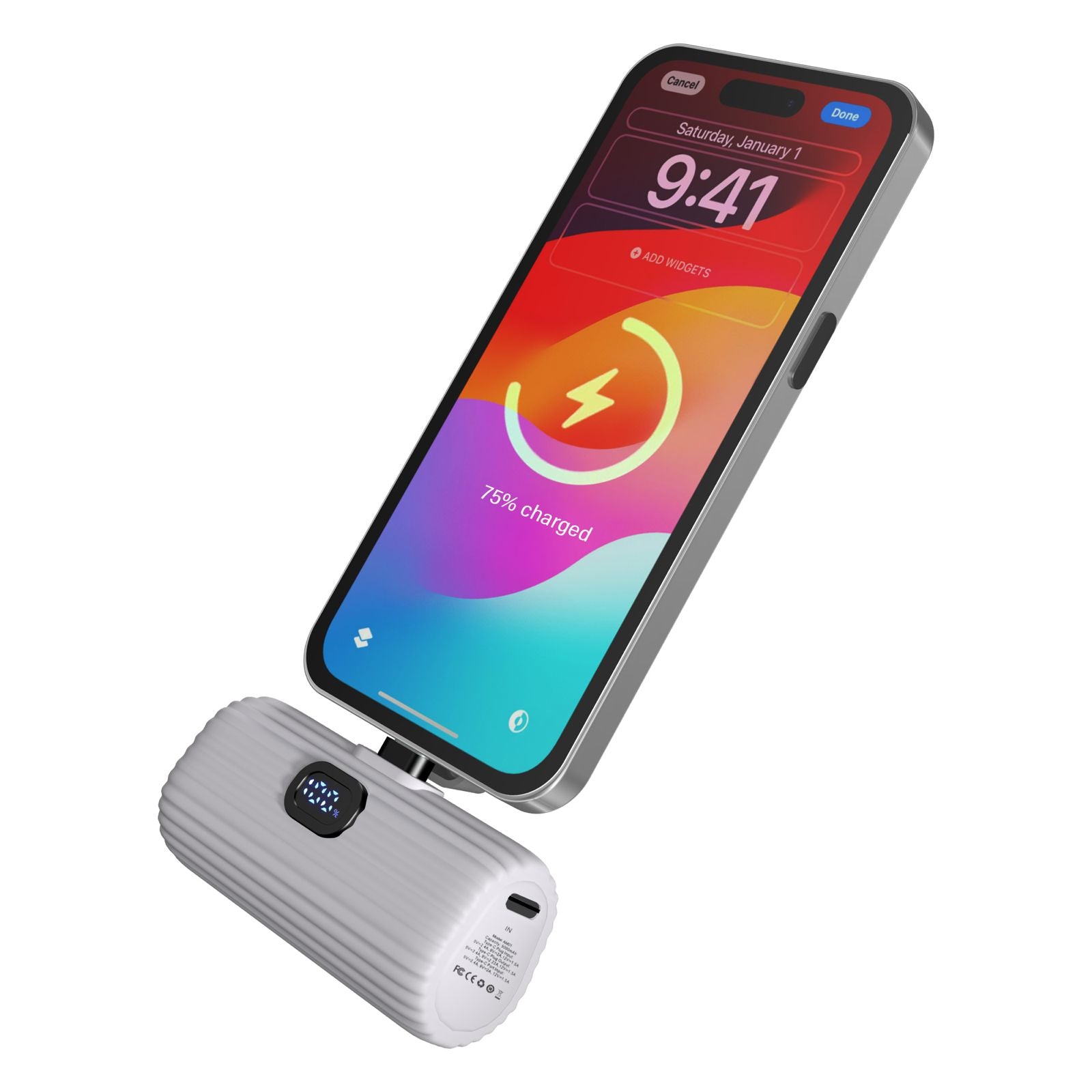 Mini Batterie externe Grizlink 5000mAh