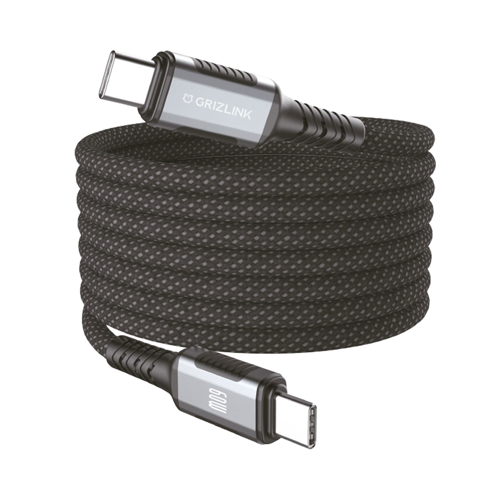 Câble Magnétique USB-C vers USB-C Grizlink