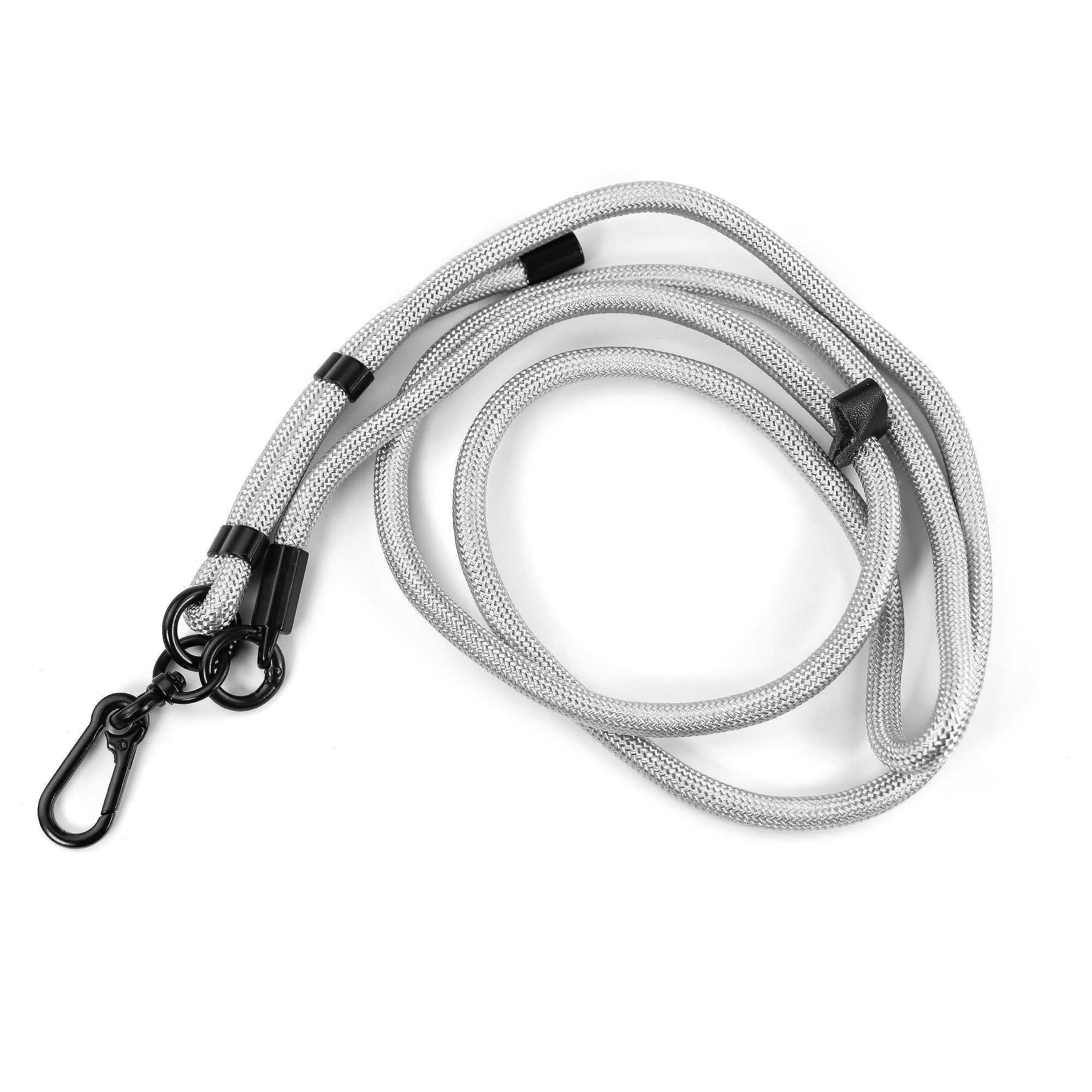 Cordon tressé argenté Grizlink