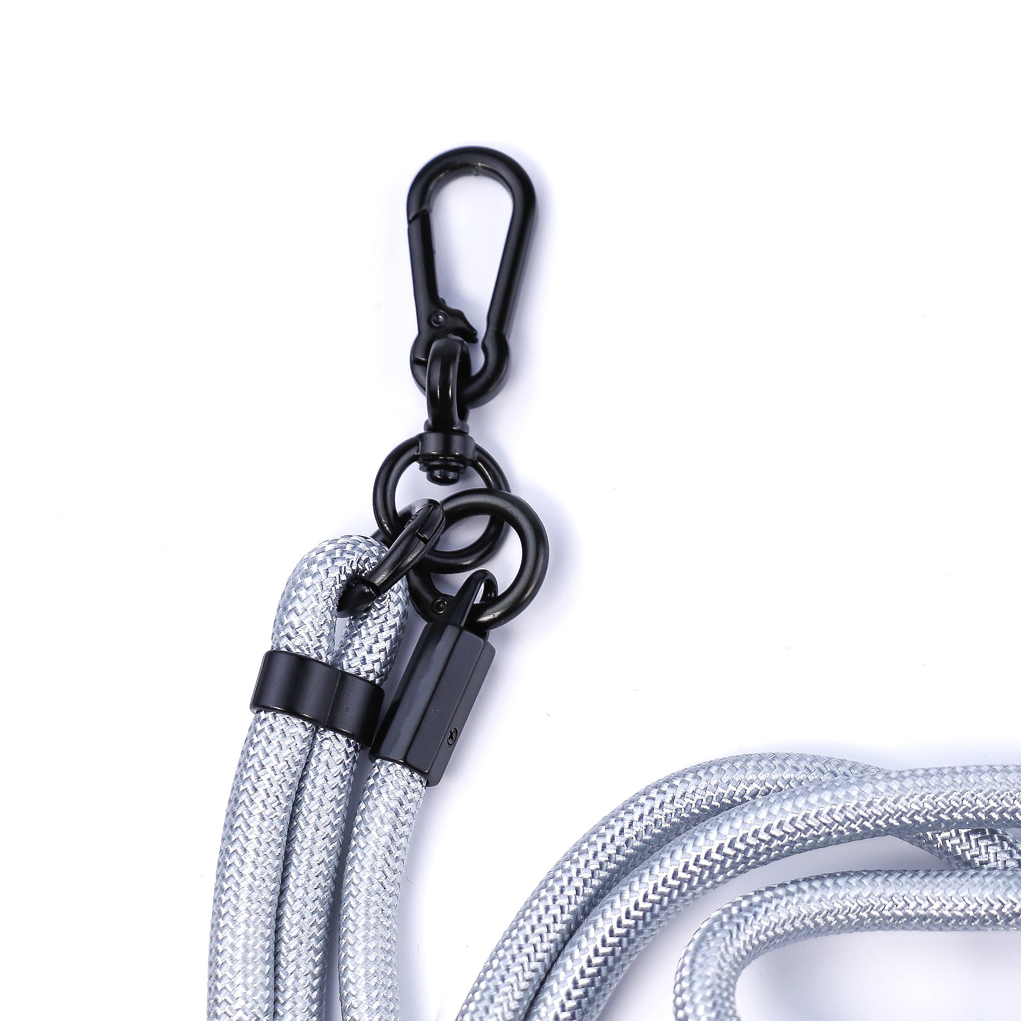 Cordon tressé argenté Grizlink