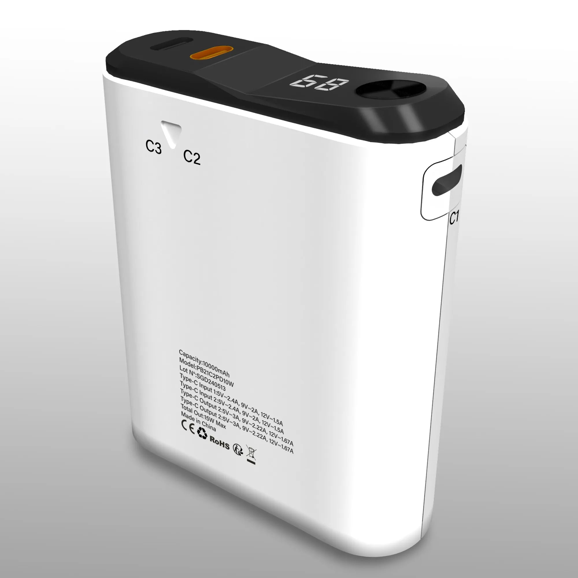 Batterie externe 10000mAh Grizlink