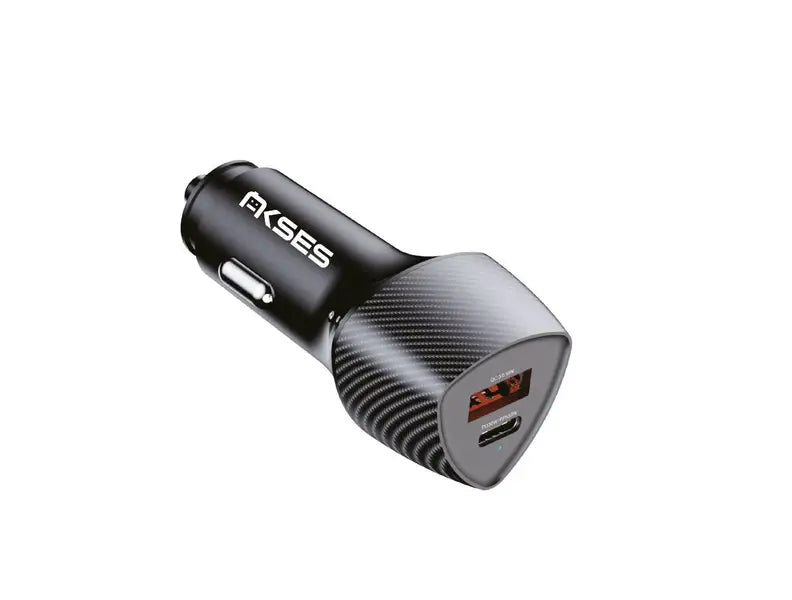 Chargeur voiture 51W allume cigare USB A USB C