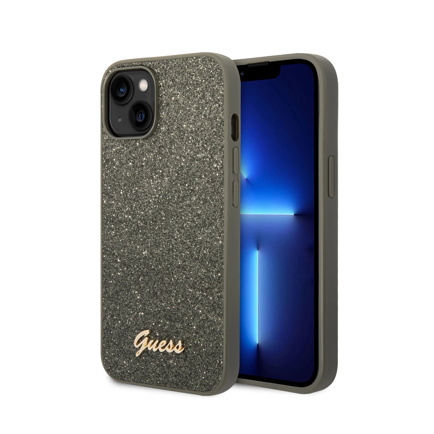 Coque iPhone 14 Guess brillante 2 vues