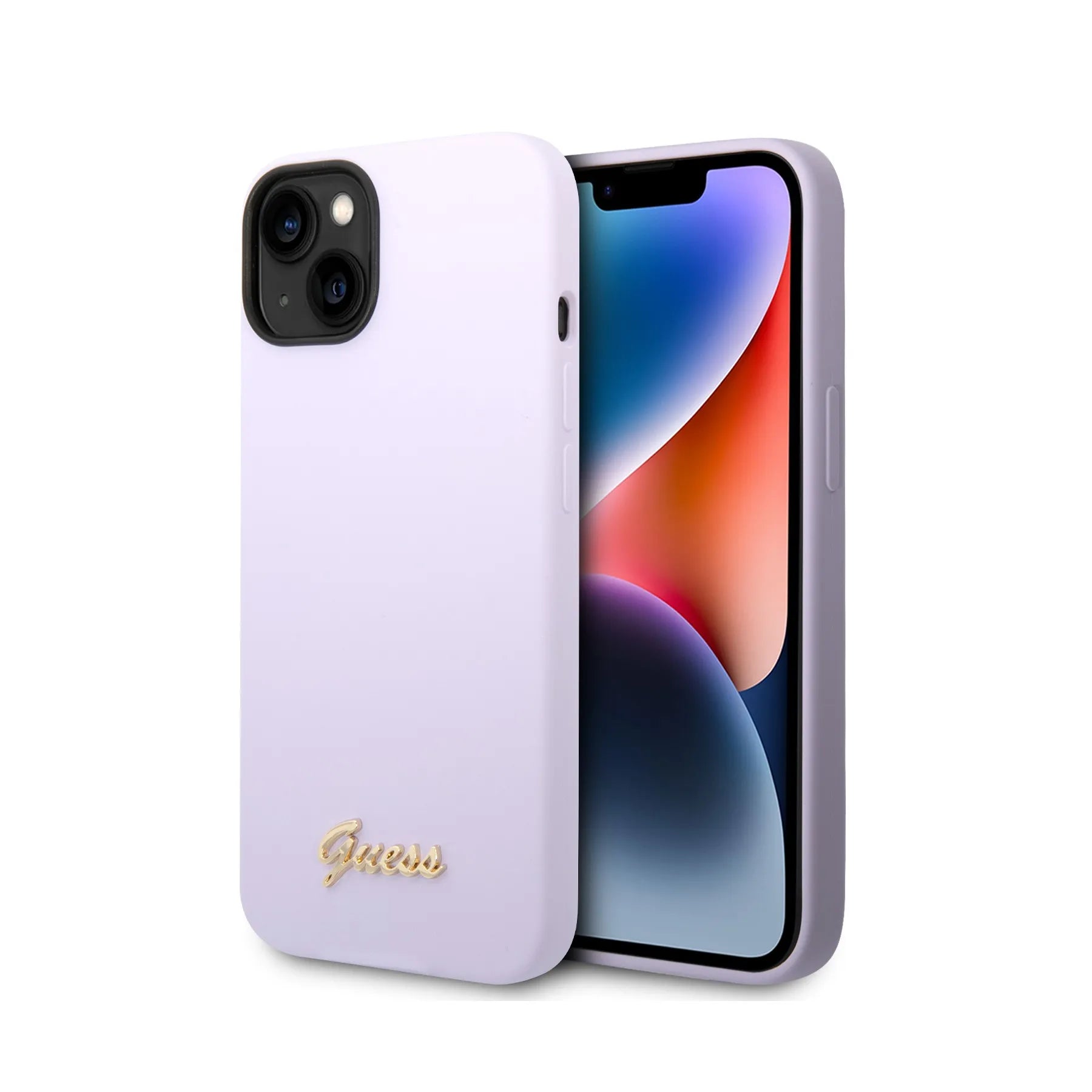 Coque iPhone 14 Guess soft touch 2 vues