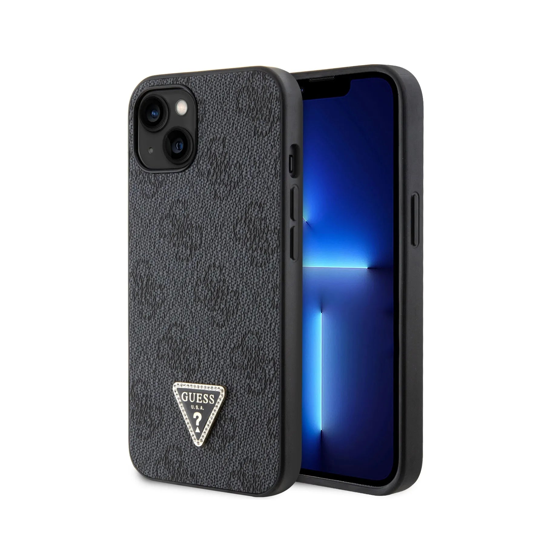 Coque iPhone 14 Guess triangle 2 vues