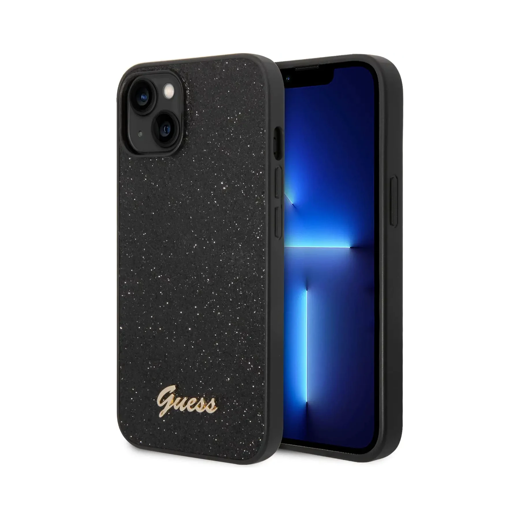 Coque iPhone 14 Guess brillante 2 vues