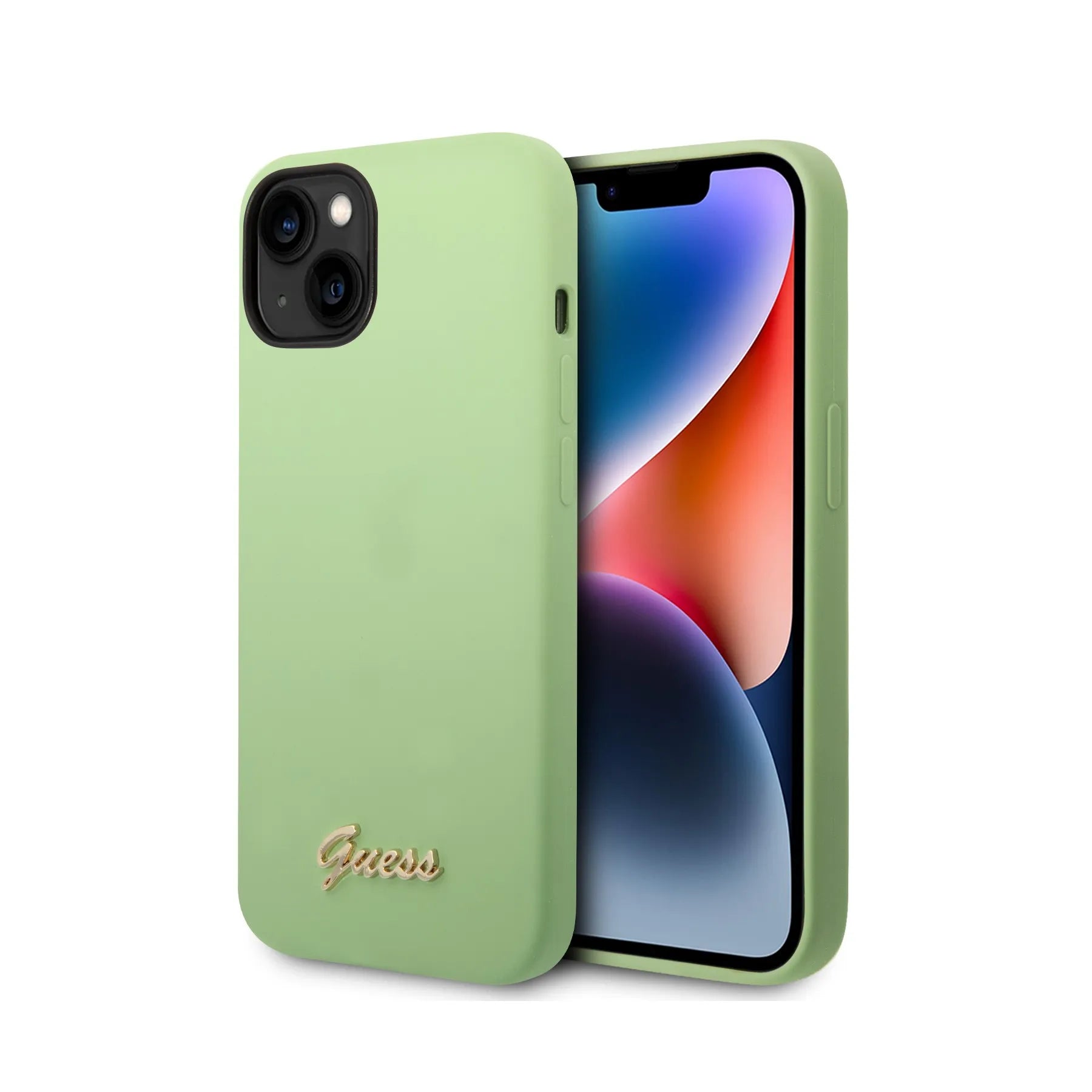 Coque iPhone 14 Guess soft touch 2 vues