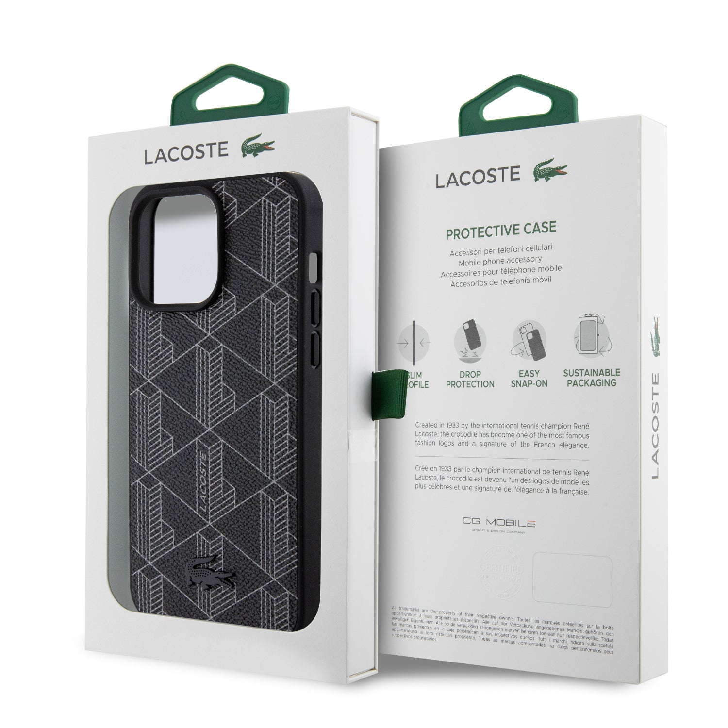 Coque Lacoste MagSafe pour Iphone 15 Pro Max Lacoste