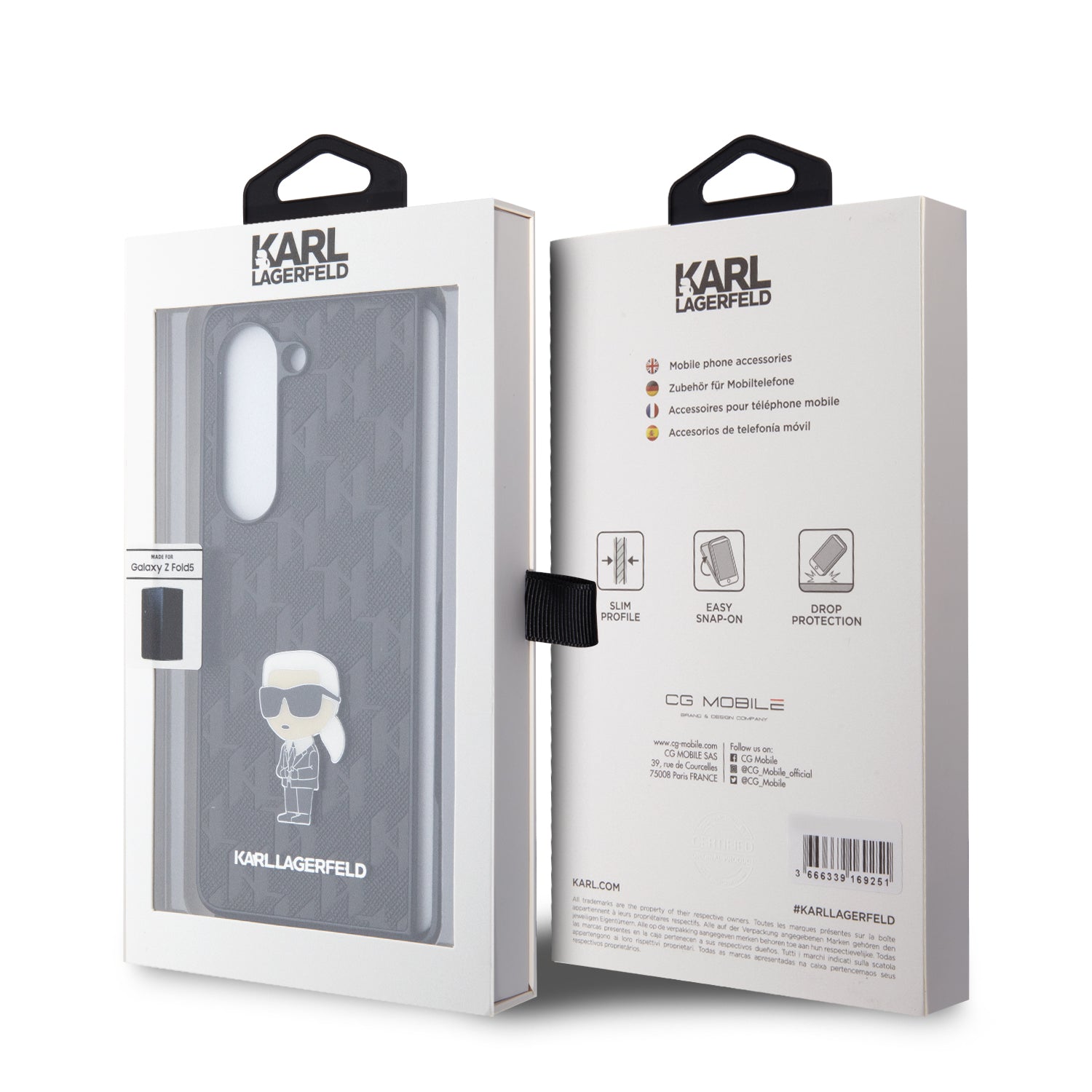 Coque Karl Lagerfeld Pour Samsung Z fold 5 Karl lagerfeld