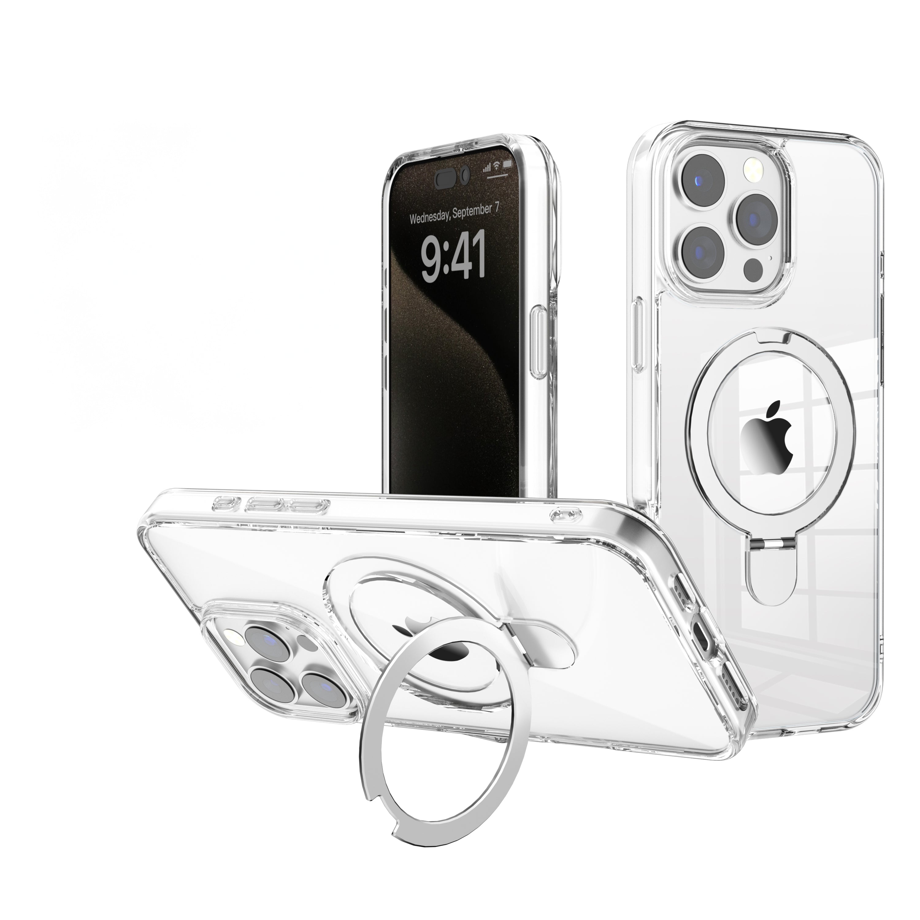 Coque iPhone 16 Pro Hybrid Magsafe Anneaux