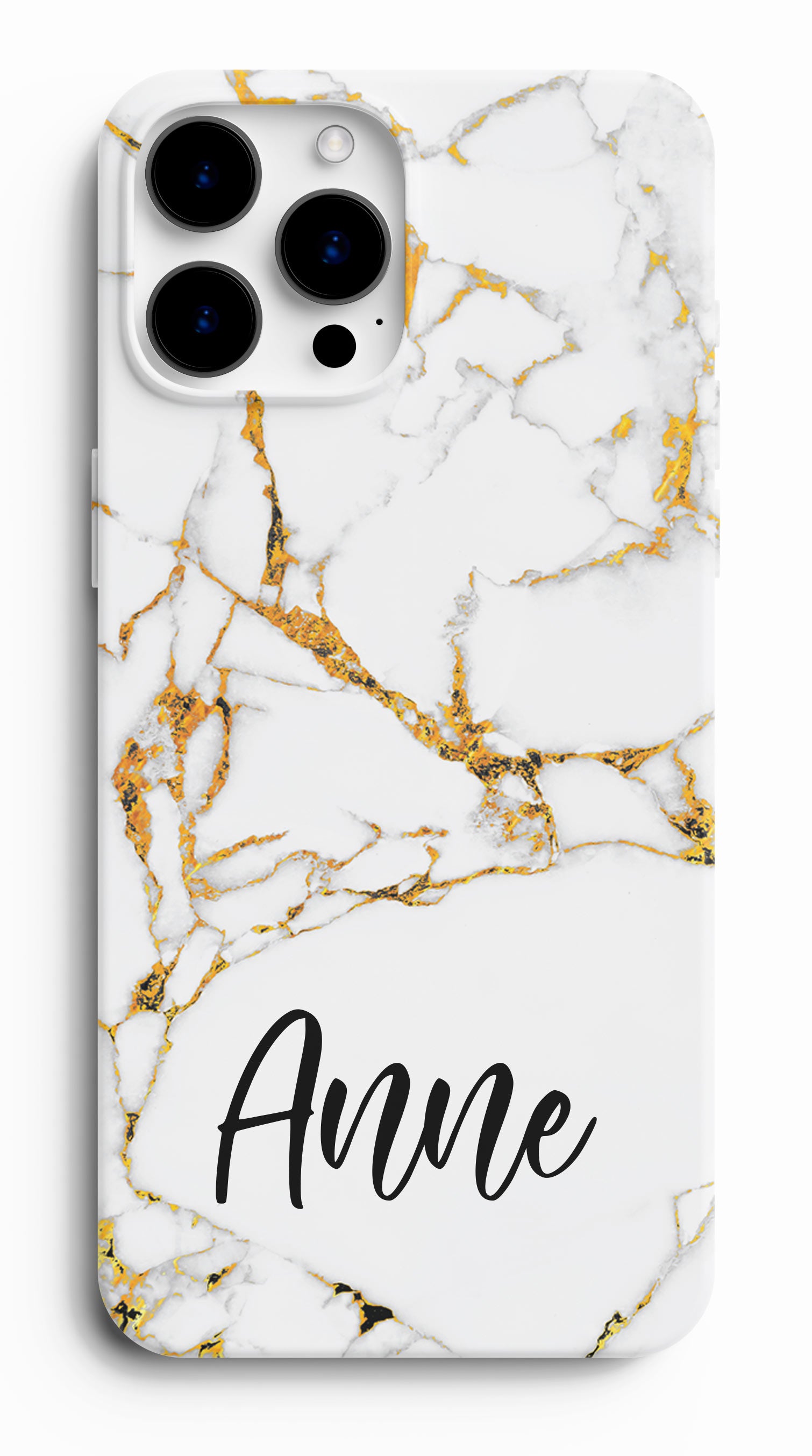 Coque personnalisée marbre blanc