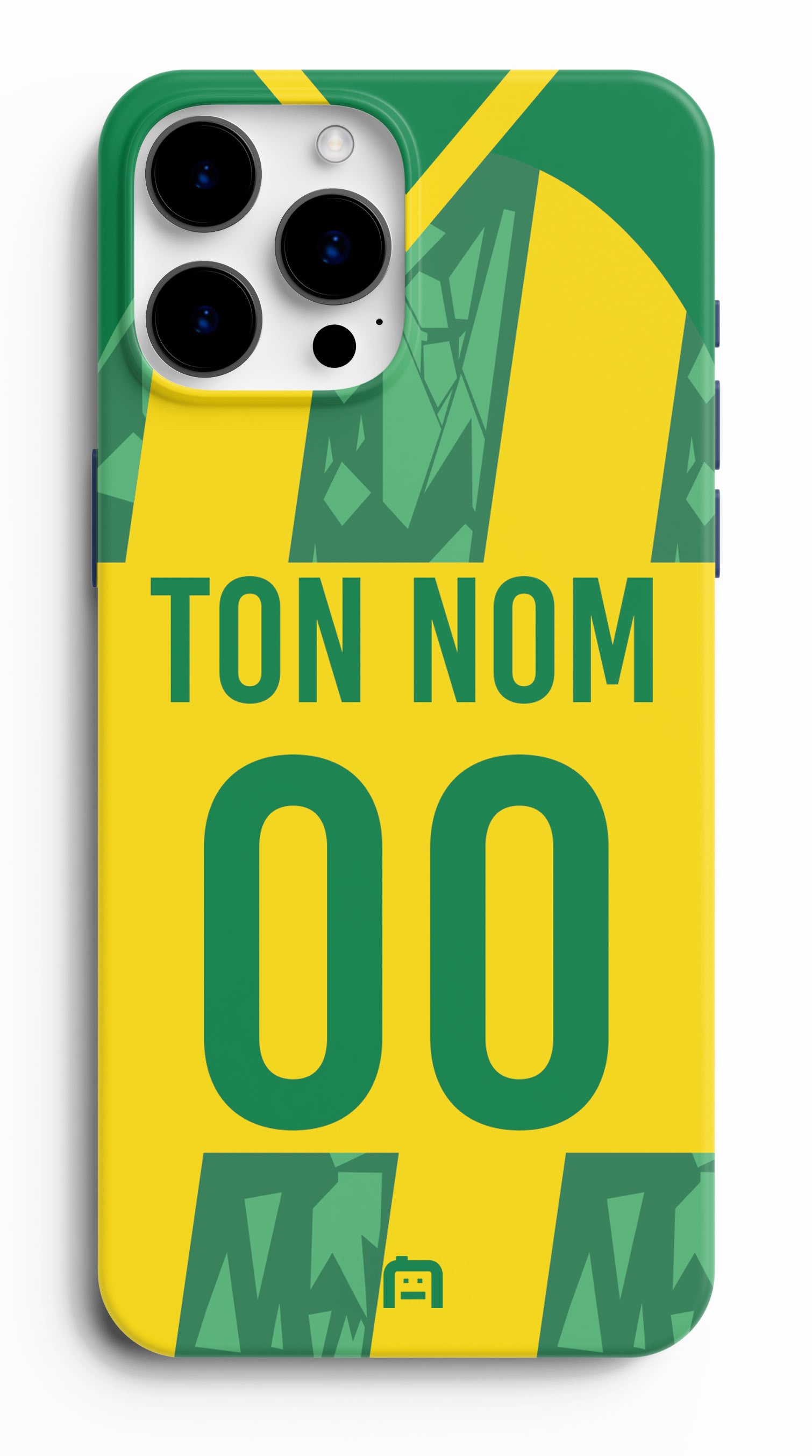 Coque foot personnalisée maillot Nantes