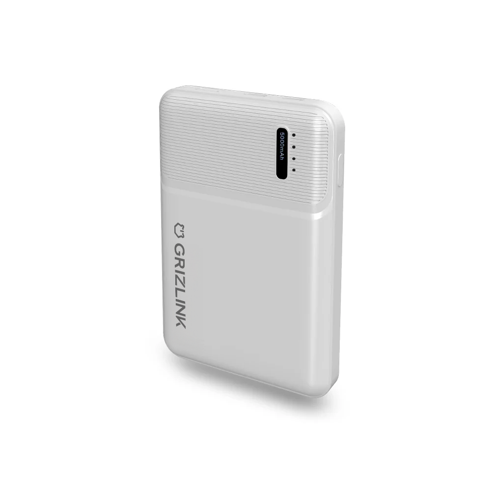 Batterie Externe MagSafe Pour IPhone – Power Bank 5000mAh USB-C Kuulaa (gris)