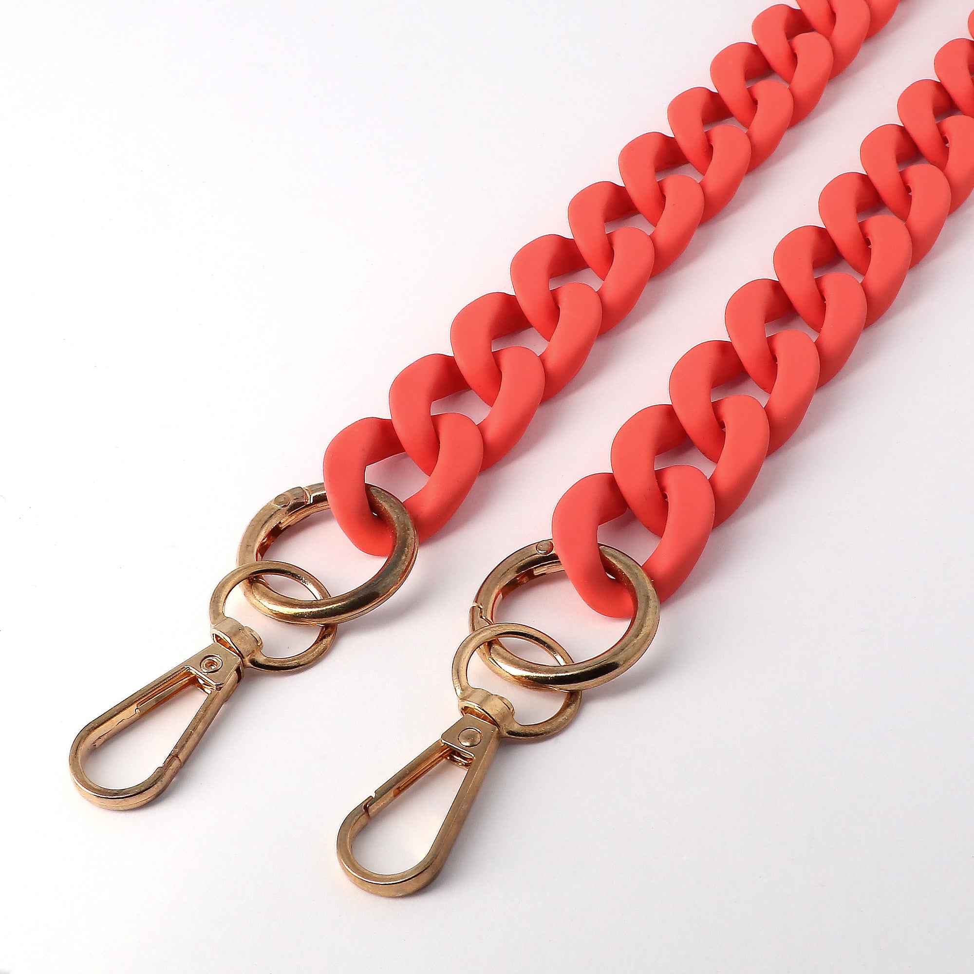 Chaîne téléphone mate rouge Grizlink