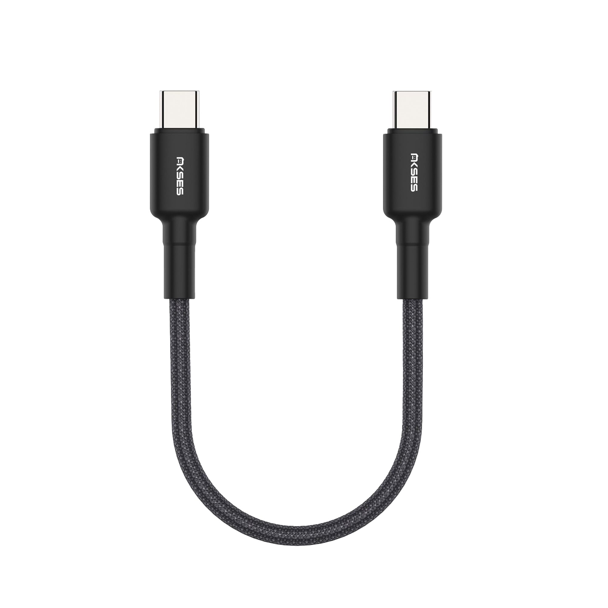 Câble USB-C vers USB-C 30cm Grizlink
