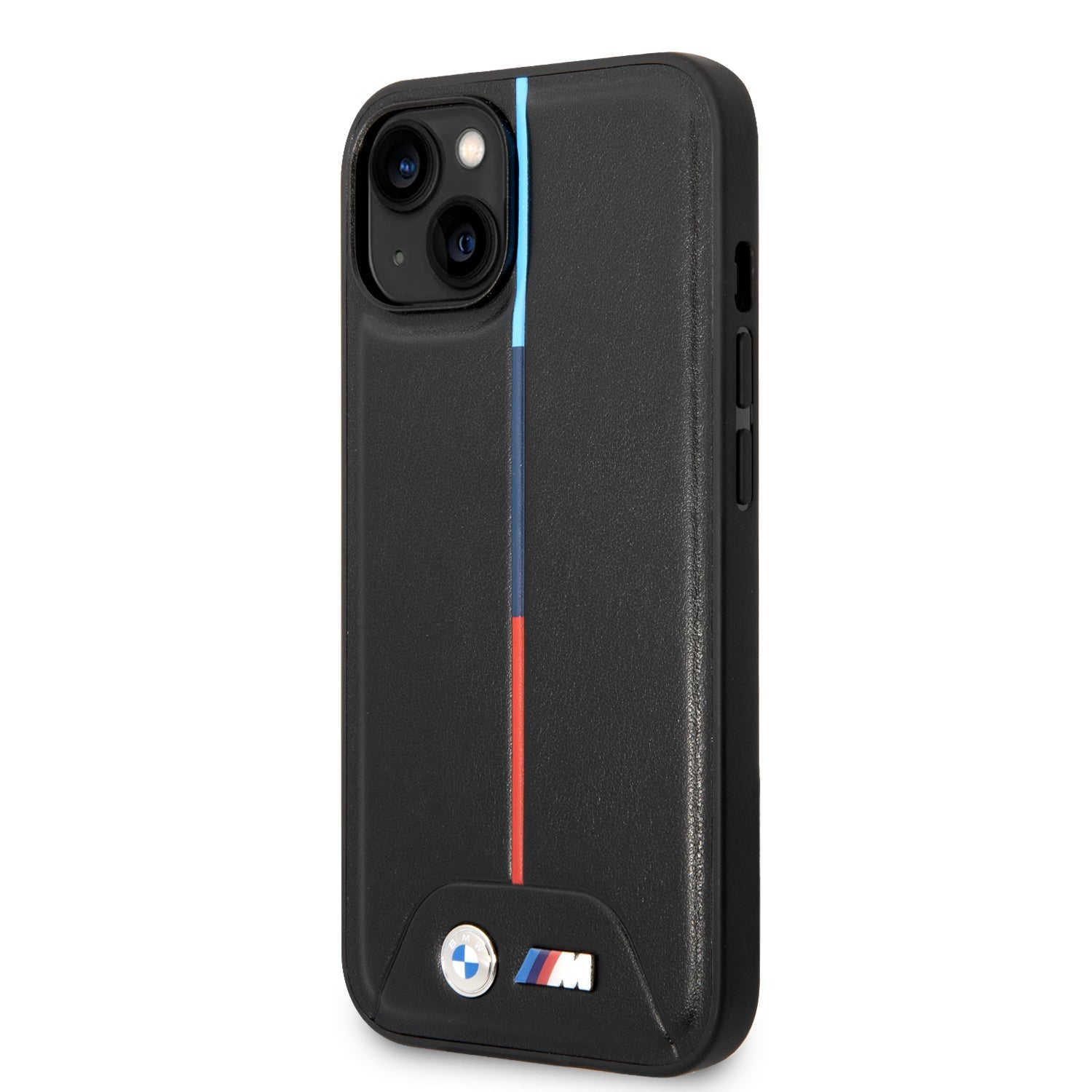 Coque iPhone 14 Plus BMW cubes inclinée