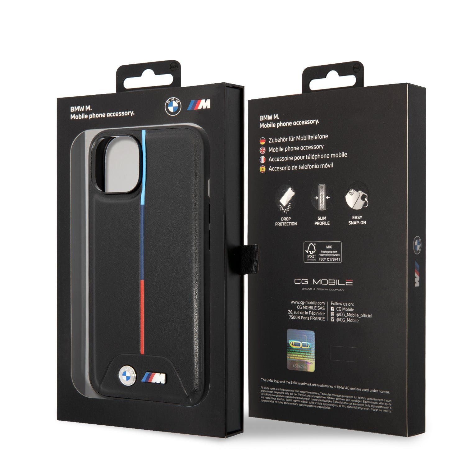 Coque iPhone 14 Plus BMW cubes