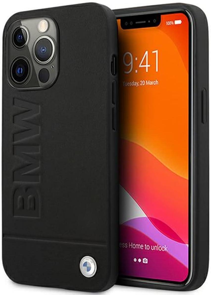 Coque iPhone 13 Pro BMW silicone 2 vues