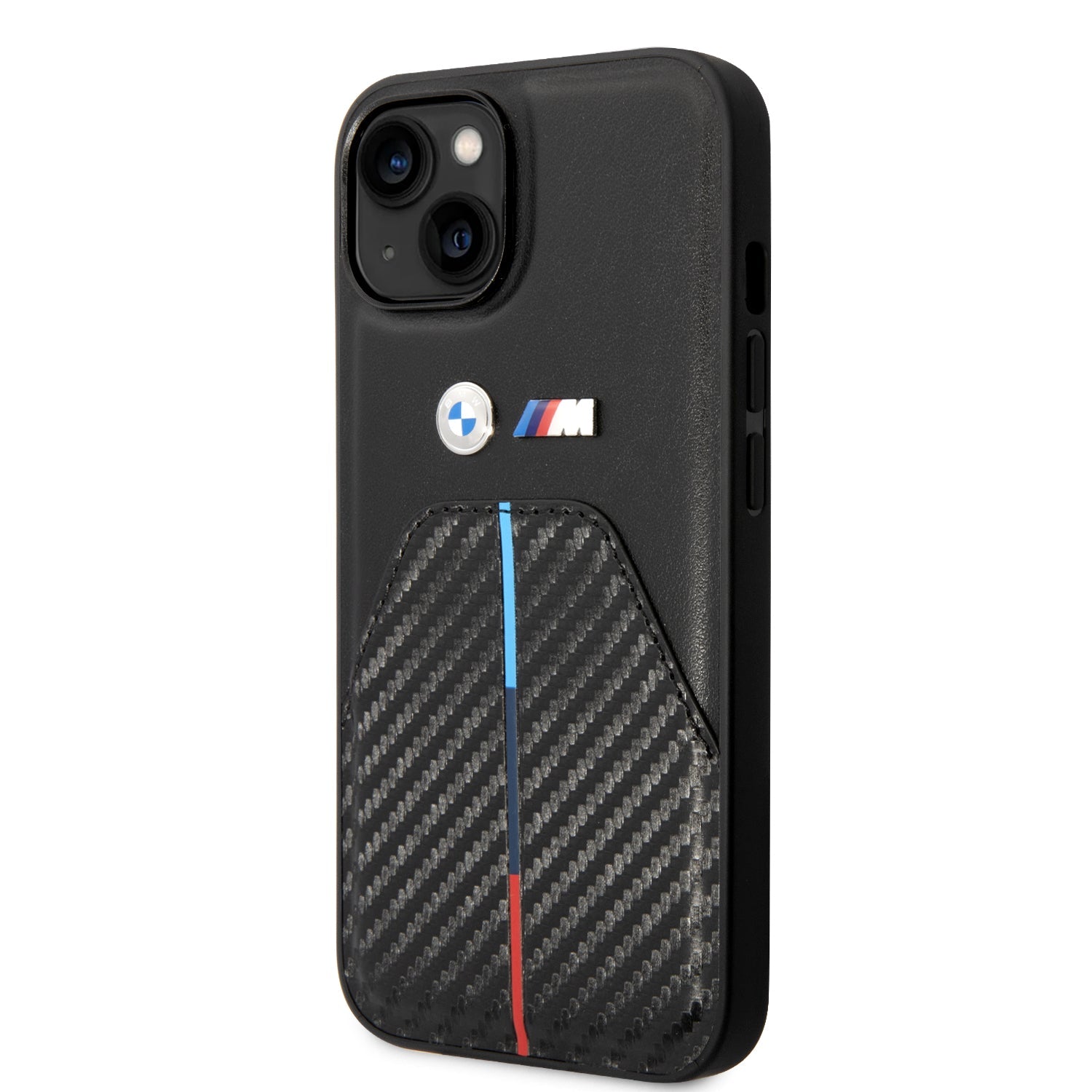 Coque iPhone 14 Plus BMW road inclinée
