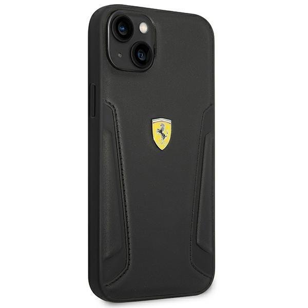 Coque iPhone 14 Plus Ferrari side seams vue droite