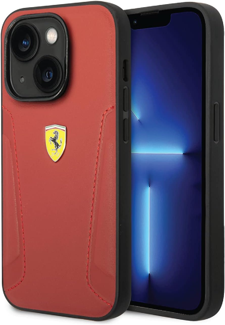 Coque iPhone 14 Plus Ferrari side seams 2 vues