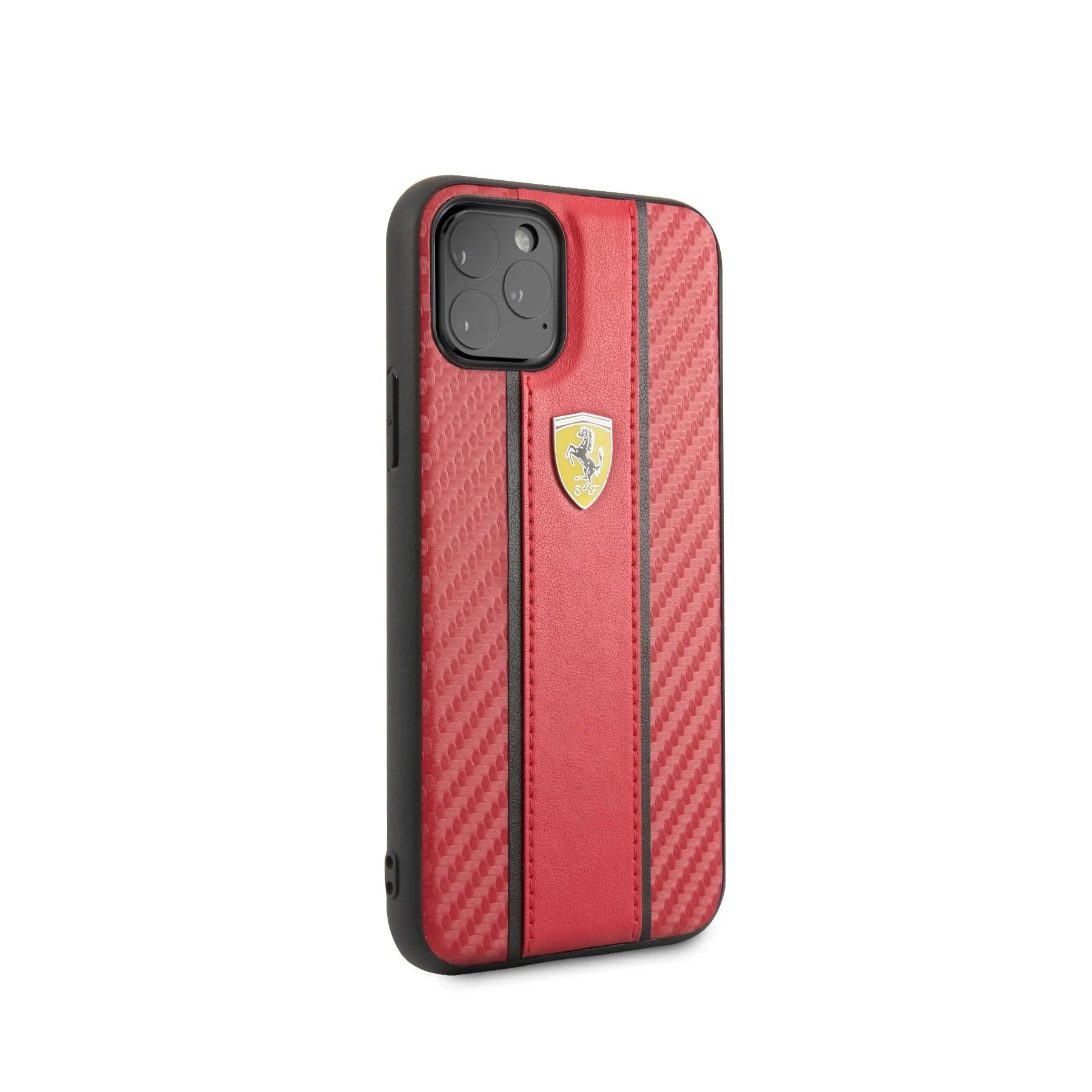 Coque iPhone 11 Pro Ferrari ligne rouge vue droite