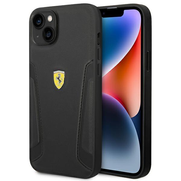 Coque iPhone 14 Plus Ferrari side seams 2 vues