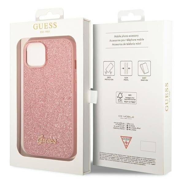 Coque iPhone 14 Plus Guess brillante