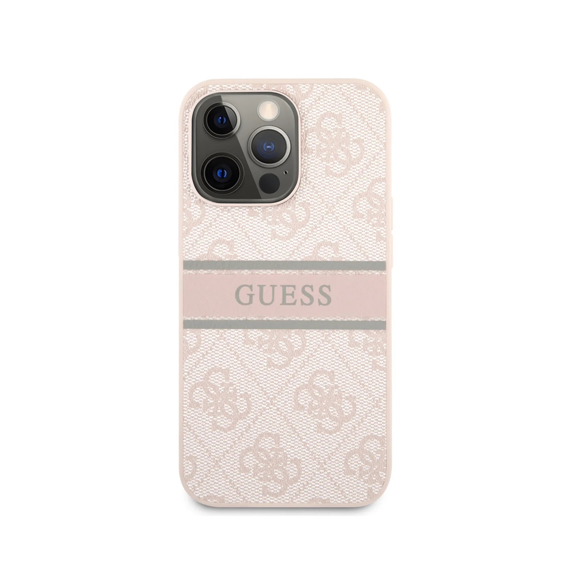 Coque iPhone 13 Pro Guess bande vue face