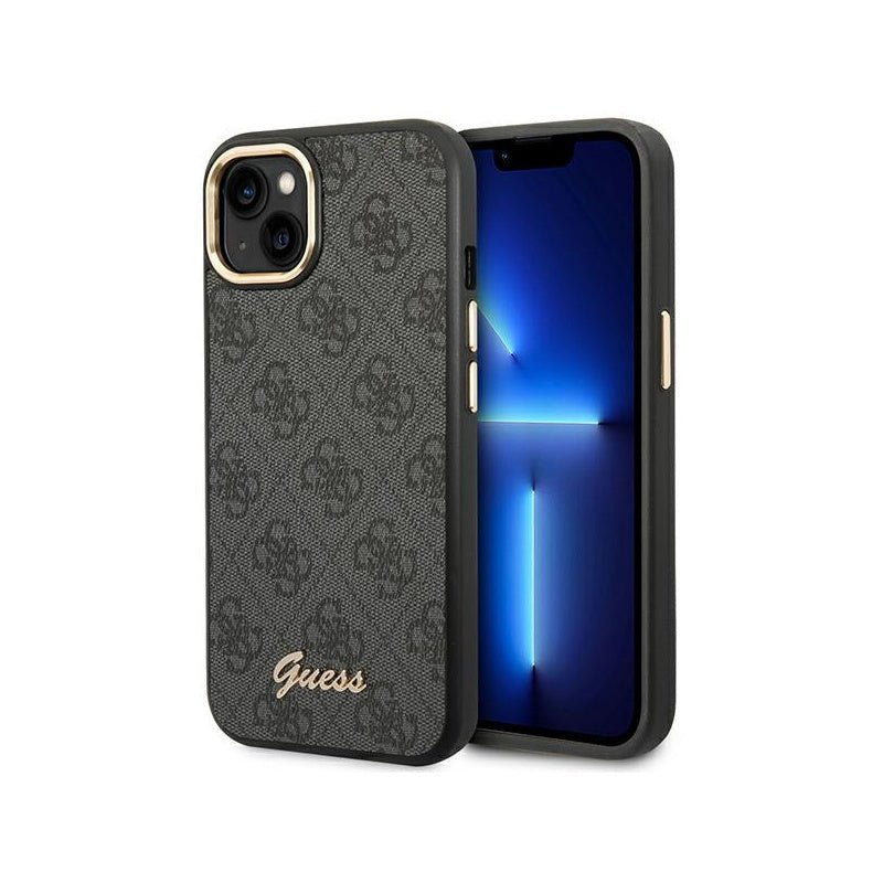 Coque iPhone 14 Plus Guess dorée 2 vues