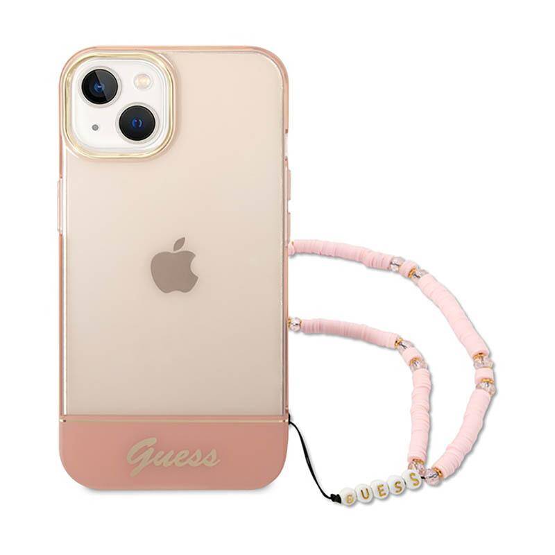 Coque iPhone 14 Plus Guess teintée vue face