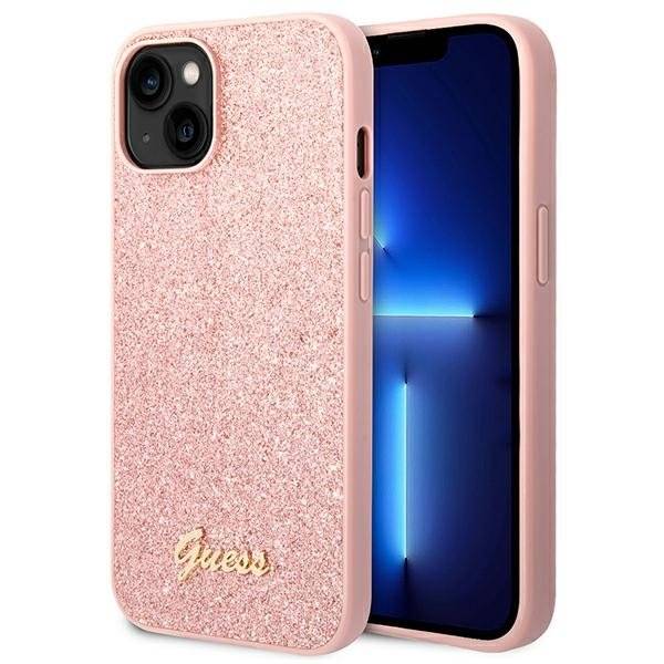 Coque iPhone 14 Plus Guess brillante 2 vues
