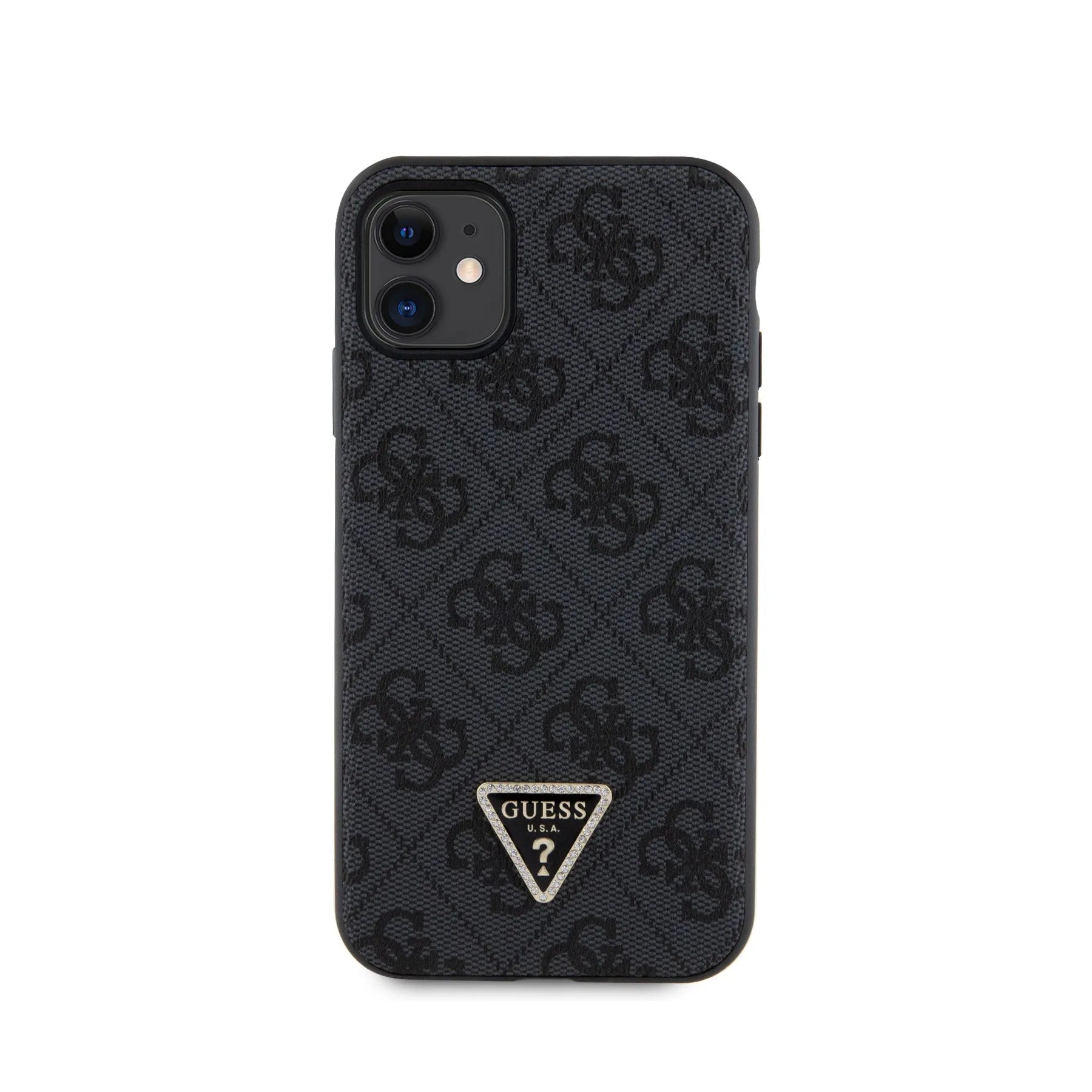 Coque iPhone 11 Guess triangle face