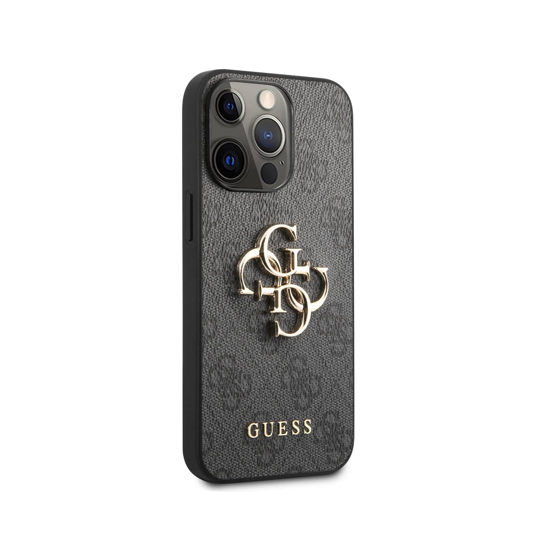 Coque iPhone 13 Pro Guess 4G vue droite