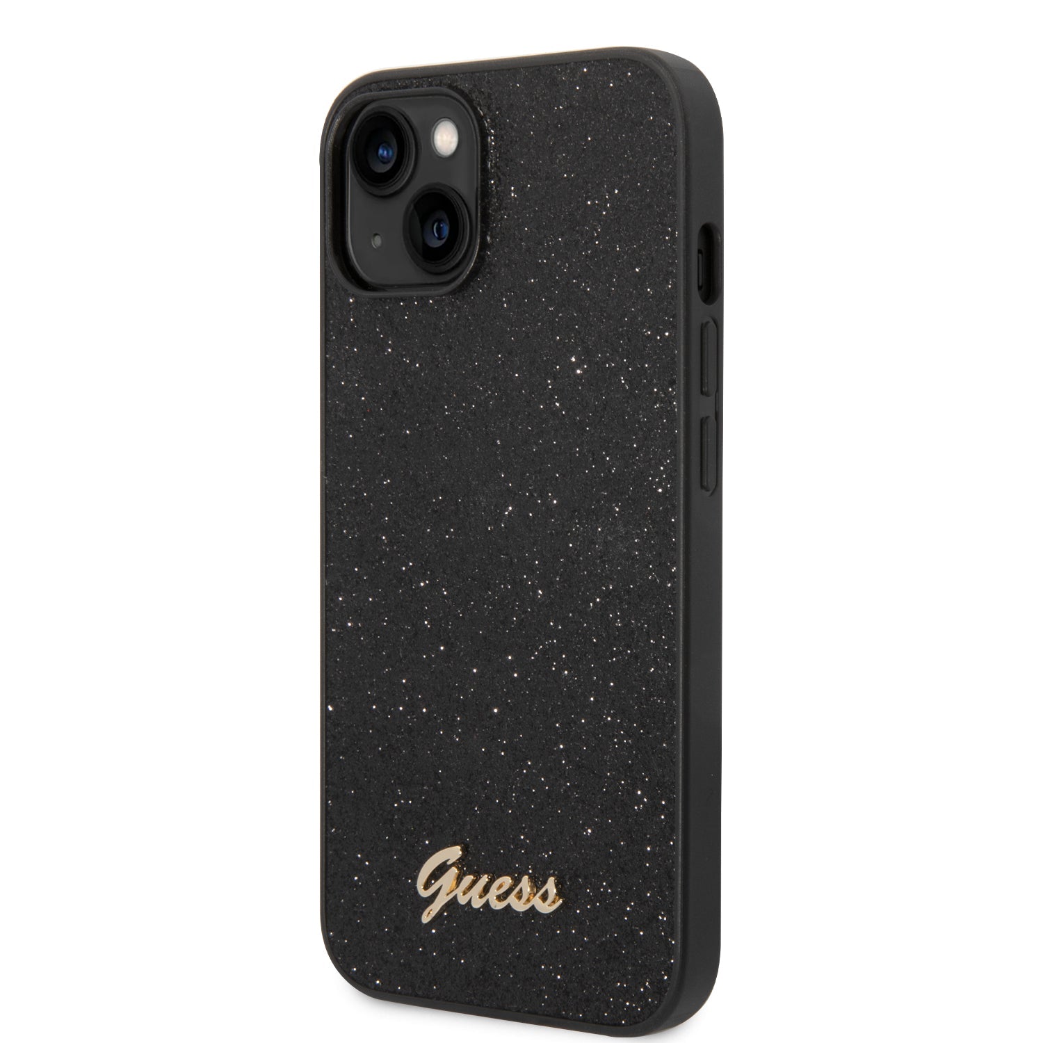 Coque iPhone 14 Plus Guess brillante inclinée
