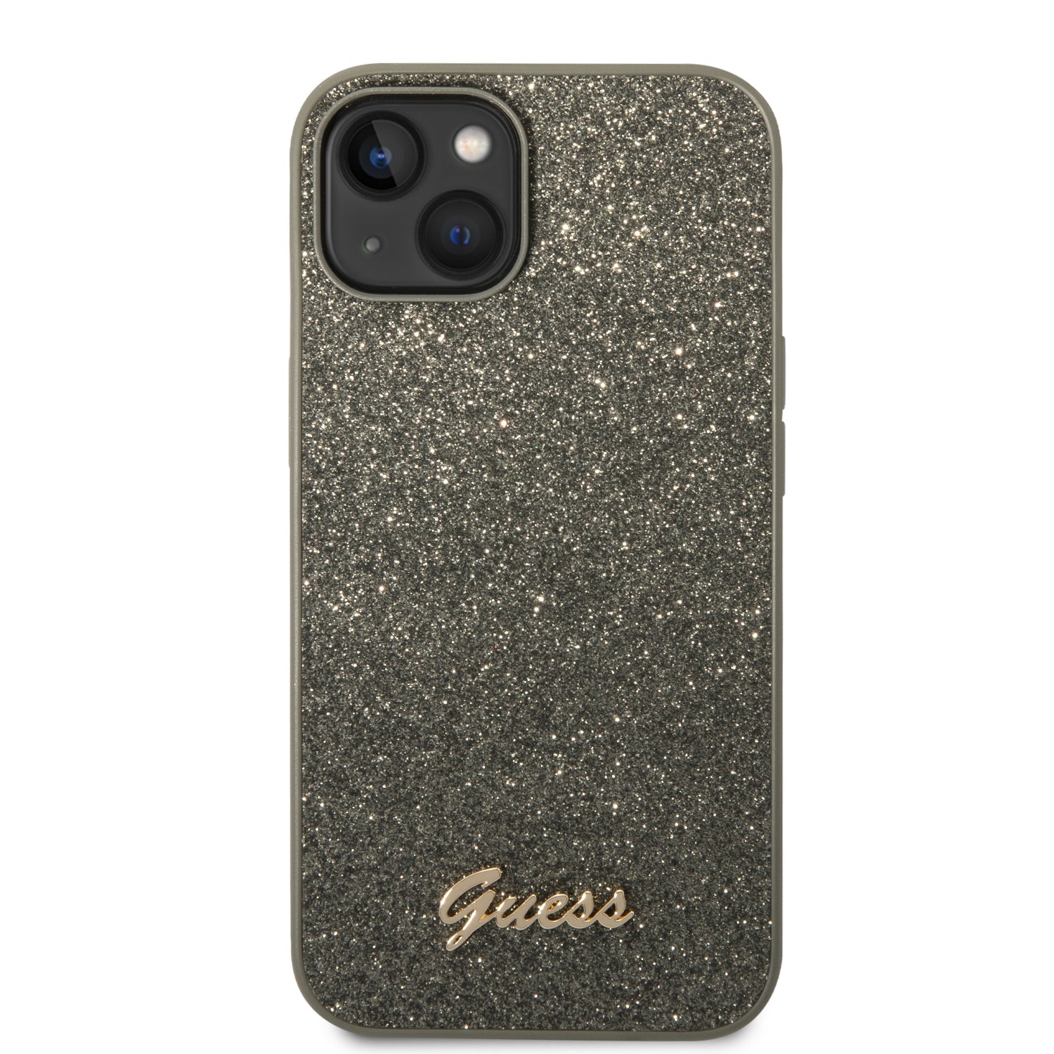 Coque iPhone 14 Plus Guess brillante vue face