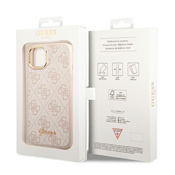 Coque iPhone 14 Plus Guess dorée