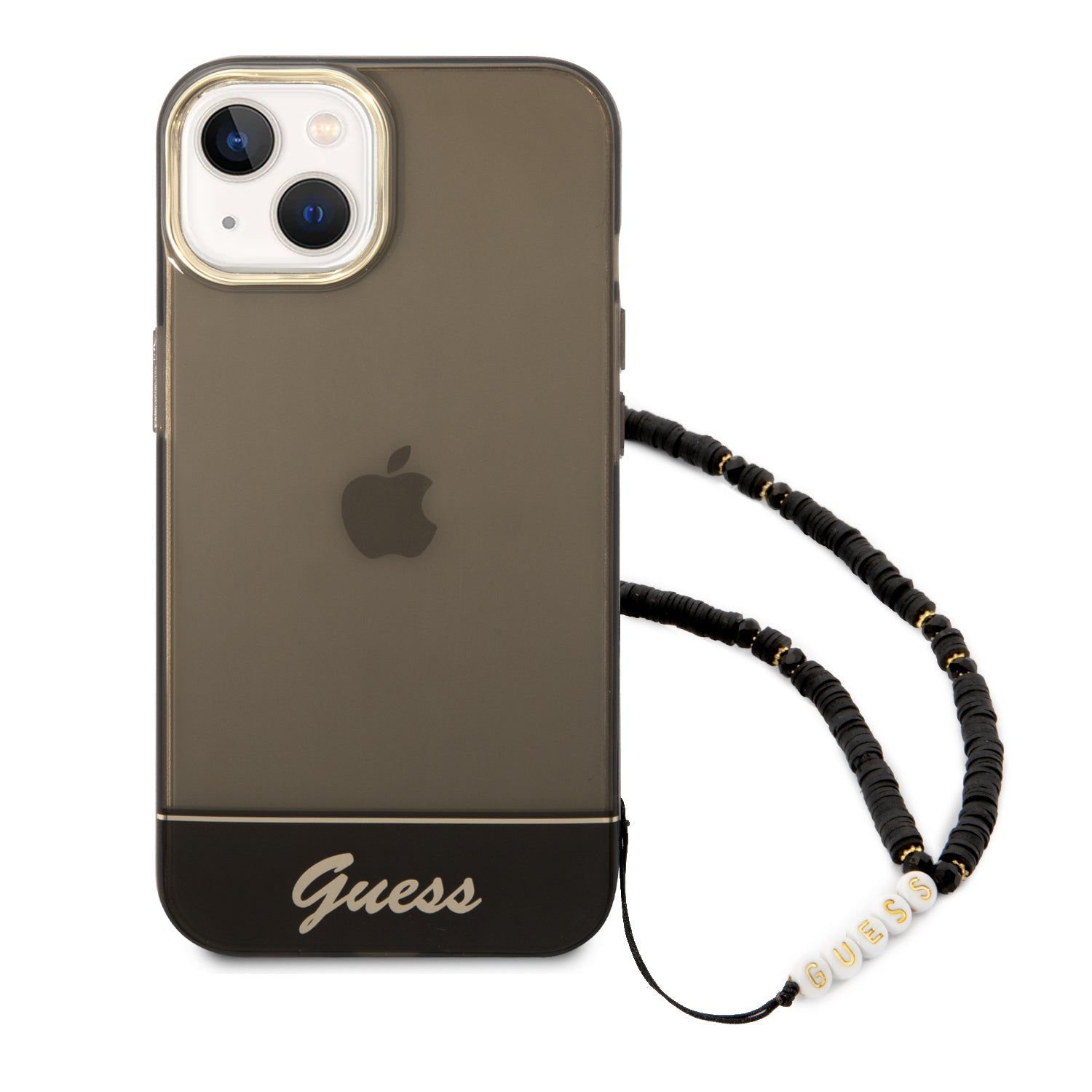Coque iPhone 14 Plus Guess teintée vue face